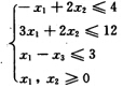 已知线性规划： max z＝3x1＋2x2 求出线性规划问题的解；已知线性规划： max z＝3x1