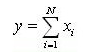 当被测量的函数形式为，各输入量间不相关时，合成标准不确定度Uc（y)可用（)式计算当被测量的函数形式