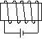 如右图所示的通电线圈内产生的磁通方向是______。A.从左到右B.没有C.从右到左D.不能确定如右