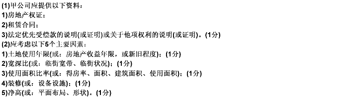 根本下列材料，回答以下 16～17 题。 甲公司有一建筑面积为50m2的临街首层店面，已出租，现拟以