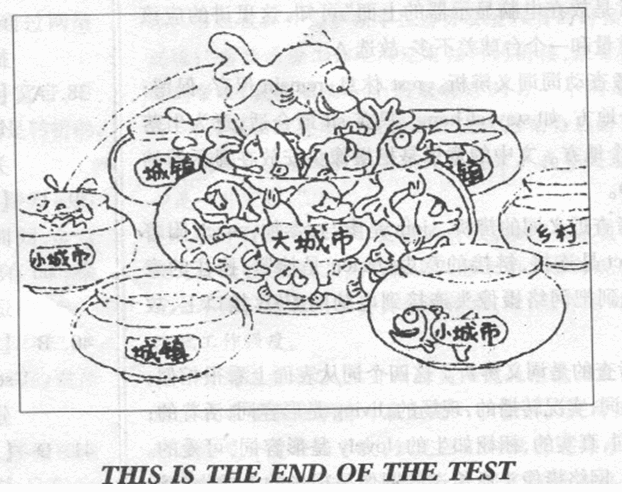 Part B67. Below is a cartoon about Chinese domesti