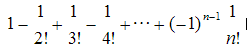 完成函数float fact（int n)。该函数的功能是：计算：的值。include ＜stdio