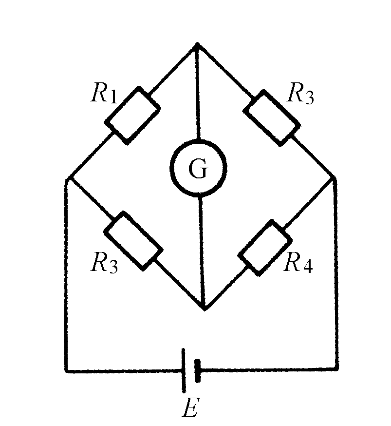 单臂电桥的原理图图片