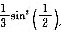 以下不能正确计算代数式 值的C语言表达式是（)。A．1／3*sin（1／2)*sin（1／2)B．s