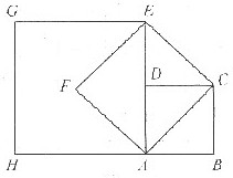 如图，以正方形ABCD的对角线AC为边长做正方形ACEF，以对角线AE为边长做正方形AEGH……那么