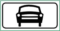 图中辅助标志的含义是确定主标志规定车辆的种类。 此题为判断题(对，错)。请帮忙给出正确答案和分析，谢