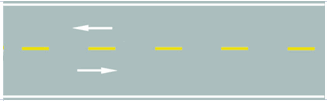路中心黄色虚线属于哪一类标线？ A. 指示标线B. 禁止标线C. 警告标志D. 辅助标线路中心黄色虚