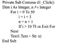 在窗体上有一个名为Text1的文本框和一个名为Command1的命令按钮，并编写有如下事件过程： 程