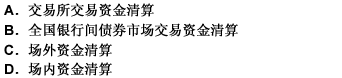 支付基金相关费用的资金清算属于（）。