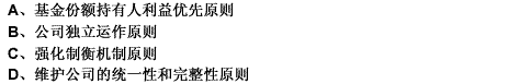 下列哪些选项是基金管理公司治理方面的基本原则（）。