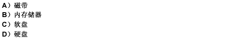 下列4種存儲器中，存取速度最快的是