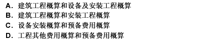 单项工程综合概算是以其所包含的（）为基础汇总而成的。 