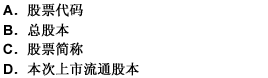 发行人应在上市公告书设一概览，内容主要包括（）。 