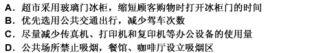 “低碳生活”就是指尽量减少日常生活所消耗的能量，从而间接降低二氧化碳排放量的一种生活理念，下列不属于