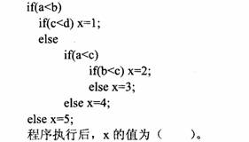 当a=4，b=5，c=7，d=6时，执行下面一段程序：A)1 B)2 C)3 D)4当a=4，b=5