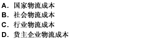 核算一个国家在一定时期内发生的物流总成本，同时也是不同性质企业微观物流成本的总和的指标是（）。 请帮