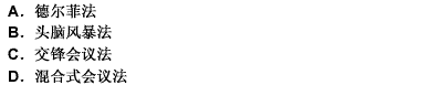 （）是在專家個(gè)人判斷和專家會(huì)議法的基礎(chǔ)上發(fā)展起來(lái)的一種專家調(diào)查法。