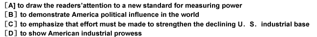 The purpose of writing this article is____ 请帮忙给出正确