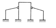 图示结构用位移法计算时的基本未知量最小数目为： A．1 0 B．9 C．8 D．7图示结构用位移法计