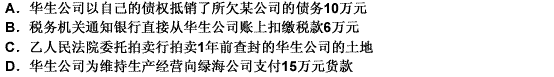 华生公司因经营不善，严重亏损，不能清偿到期债务而被申请破产，甲人民法院受理了破产申请后，相关机关和当