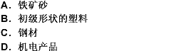 2010年1－11月，下列哪类产品的进口额最大？ （）2010年1-11月，下列哪类产品的进口额最大