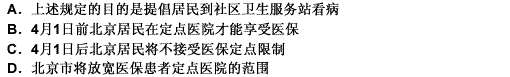 从2007年4月1日起，北京居民在社区卫生服务站看病，不仅能享受到双向转诊，而且上转定点支援的二、三