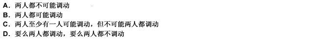 大李和小王是某报新闻部的编辑。该报总编计划从新闻部抽调人员到经济部。总编决定：未经大李和小王本人同意