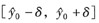 设所建立的一元线性回归方程为，x=xo时的预测值为，其概率为 1－α的预测区间是，这里6的表δ达式是