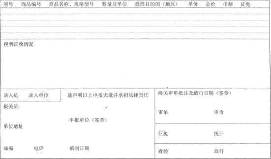 根据以下内容，回答下列各题。 中华人民共和国海关出口货物报关单 预录入编号： 海关编号：    “申