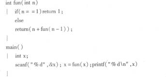 有以下程序： 执行程序时，给变量X输入10，程序的输出结果是（）。A.54B.55 C.有以下程序：