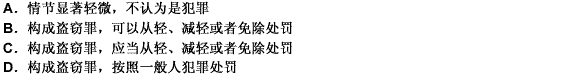 甲19周岁，是个哑巴，但能听懂别人说话的意思，盗窃了3000元。下列说法正确的是：（）请帮忙给出正确