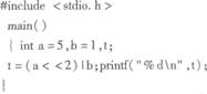 有以下程序： 程序运行后的输出结果是（）。A.21B.11C.6D.1有以下程序：  程序运行后的输