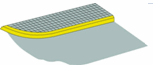 路缘石上的黄色实线是何含义？ A.仅允许上下人员B.仅允许装卸货物C.禁止长时间路缘石上的黄色实线是