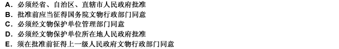 《中华人民共和国文物保护法》规定：在全国重点文物保护单位的保护范围内进行其他建设工程或者爆破、钻探、