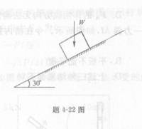 物A重力的大小为100kN，物B重力的大小为25kN，A物与地面摩擦系数为0．2，滑轮处摩擦不计，如