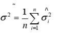 为什么在一元线性方程中，最小二乘估计量与最大似然估计量的表达式是一致的？证明：σ2的ML估计量是有偏