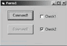 （18 ）在窗体上有如右图所示的控件，各控件的名称与其标题相同，并有如下程序：Private Sub