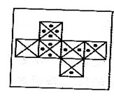 下面所给的四个选项中，哪一项是由左边给定的图形折成的？（)下面所给的四个选项中，哪一项是由左边给定的