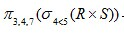 若对关系R（A，B，C，D）和S（C，D，E）进行关系代数运算，则表达式与（10）等价。若对关系R（