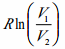 由dG=-sdT+Vdp，当一气体符合p=RT/(V-b)的状态方程，从V1等温可逆膨胀到V2，则该