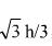 机构如图所示，已知：OF=4h／9，R=h／3，轮E作纯滚动；在图示位置AB杆速度为v，φ=60°，