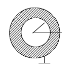 接地的空心导体球内外半径为R1和R2，在球内离球心为a（a＜R1)处置一点电荷q，用镜像法求电势．导