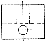 试将下列技术要求标注在图1.4－23上：    ①两个φd孔的轴线分别对它们的公共轴线的同轴度公差为
