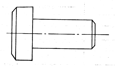 试将下列技术要求标注在图上。    （1)大端圆柱面的尺寸要求为，并采用包容原则。  （2)小端圆柱