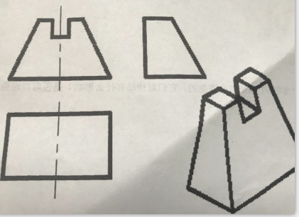 补画视图中所缺少的图线。     