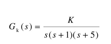 系统的开环传递函数为    求单位斜坡输入时，系统的稳态误差ess=0.01的K值。系统的开环传递函