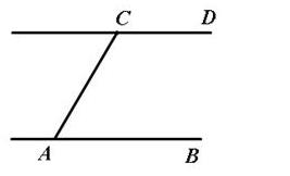 已知：直线AB和CD（见题2－3图)。求作：直线AB和CD间的距离。已知：直线AB和CD(见题2-3