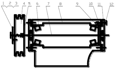 根据装配示意图和零件图，画出铣刀头装配图12毡圈2羊毛毡11端盖2HT200GB/T70.1—200