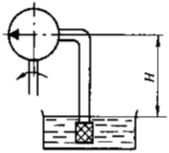 如图1－51所示，液压泵从一个大的油池中抽吸油液，流量为q=150L／min，油液的运动粘度v=34