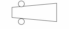 如图8—2所示，将一锲形铜片置于间距恒定的两轧辊间轧制。    ①分析轧制后铜片经再结晶后晶粒大小沿